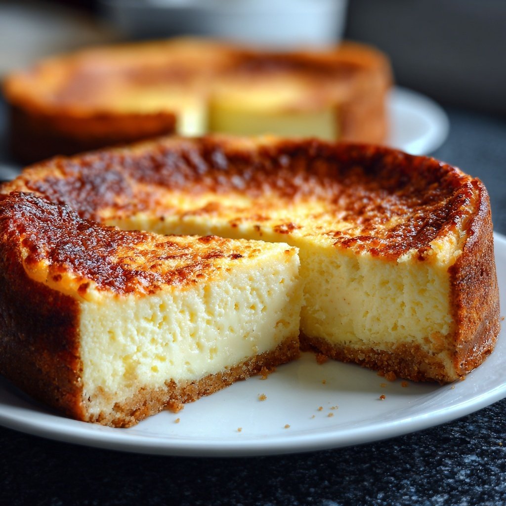 Käsekuchen klassisch gebacken