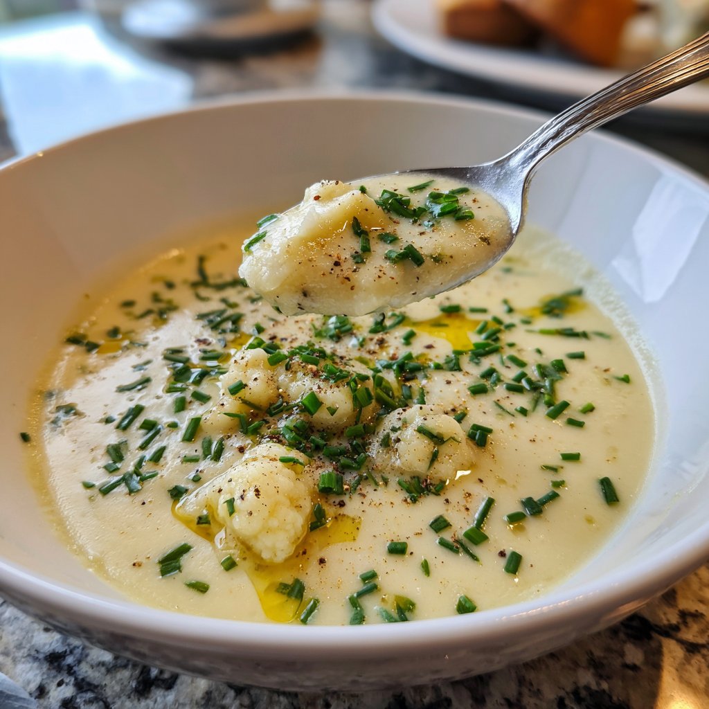 Blumenkohlsuppe low carb