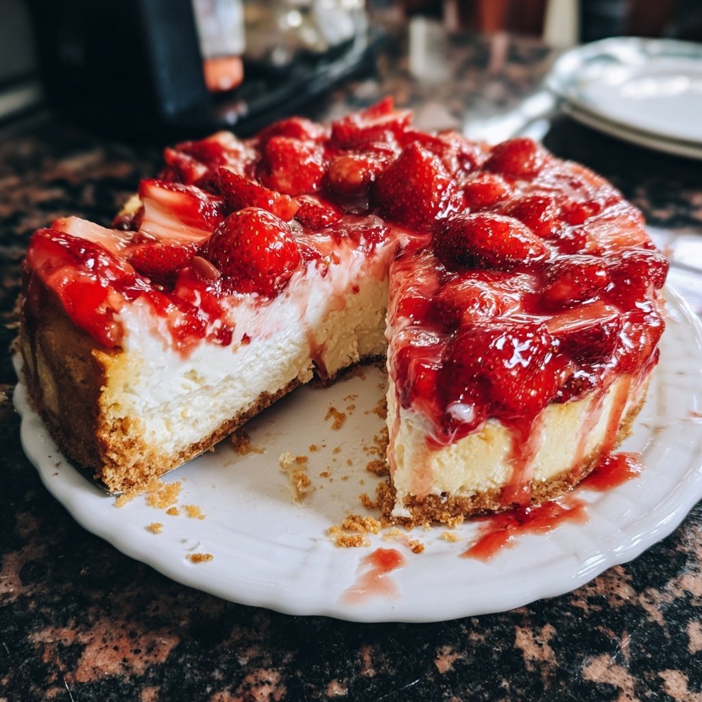 Erdbeerkuchen Mit Quark Creme