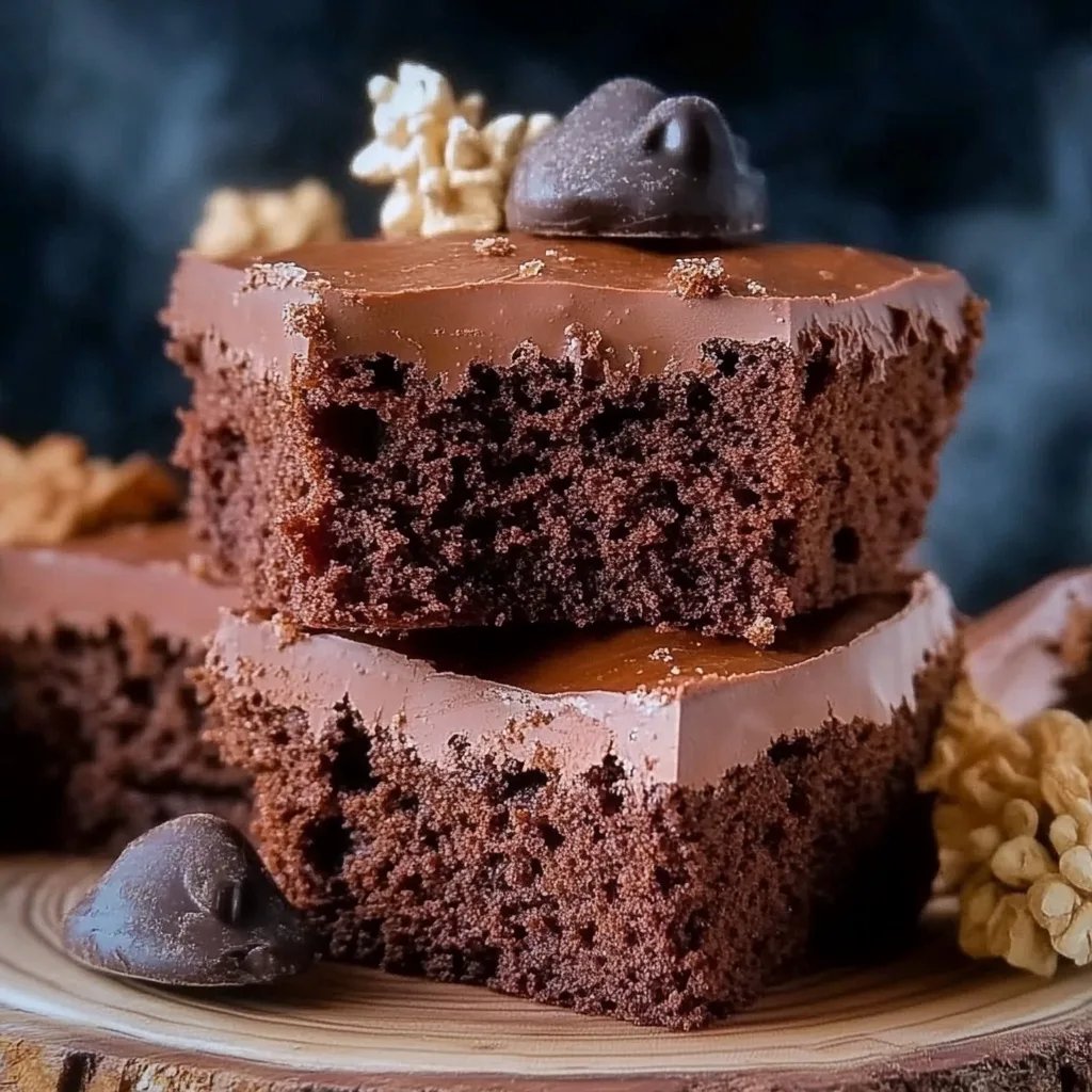 Schoko Gewürzkuchen vom Blech