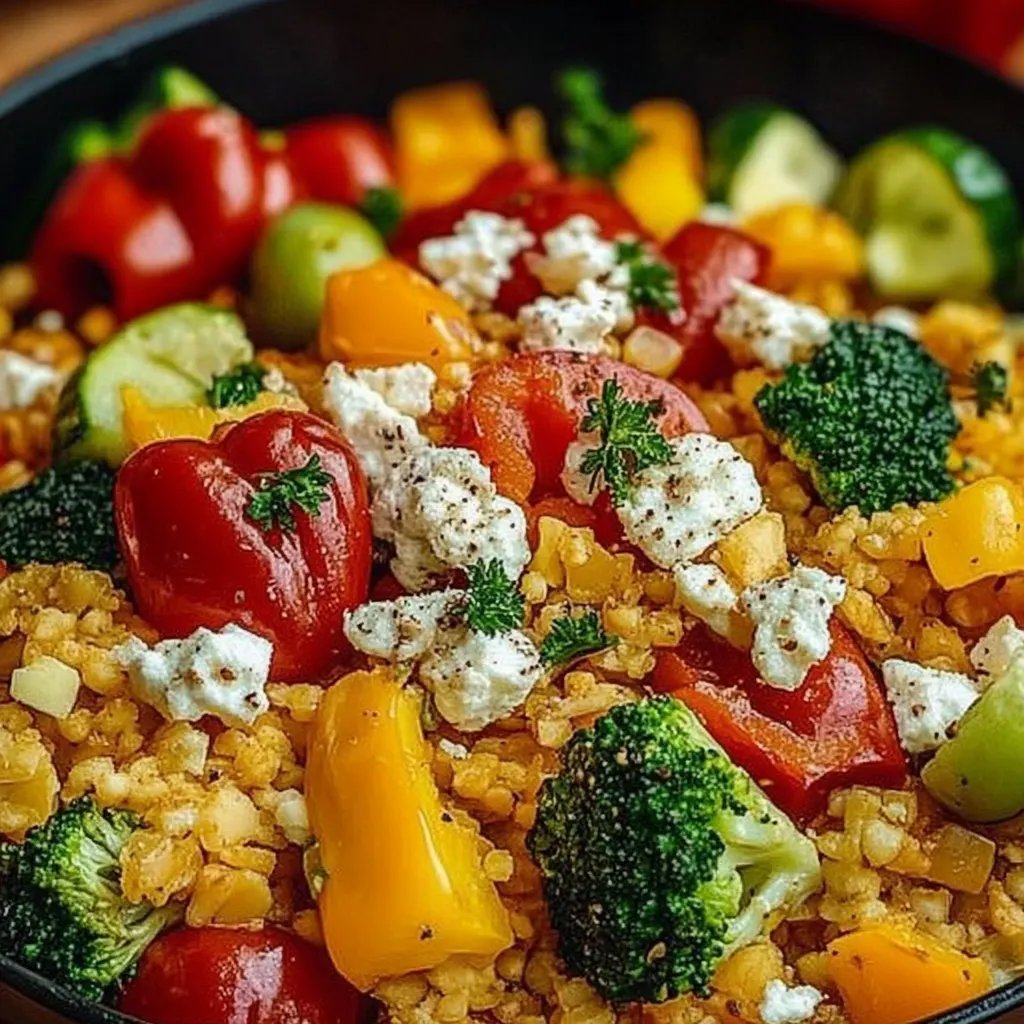 Gemüse Reispfanne – Bunt, gesund und vollgepackt mit Geschmack!