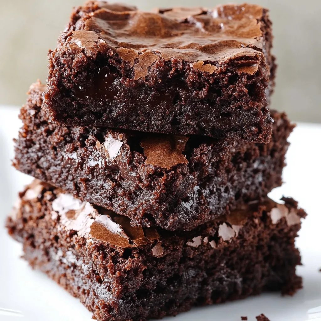 Hausgemachte Brownies