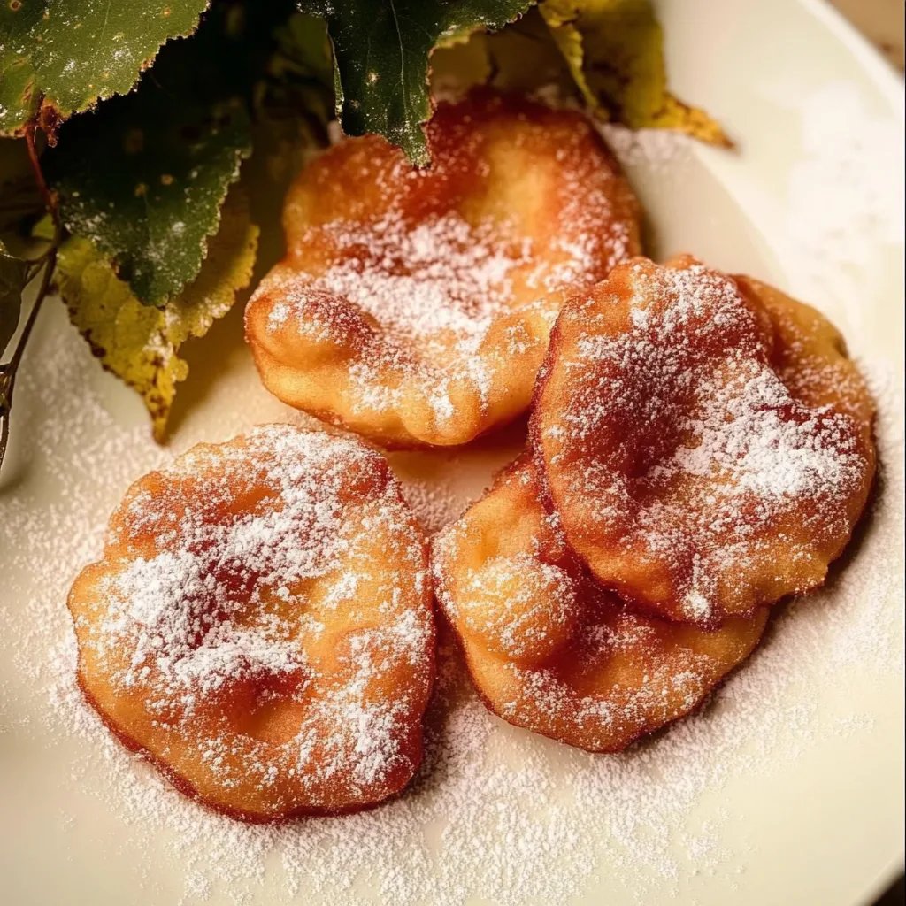 Apfelküchlein im Teigmantel