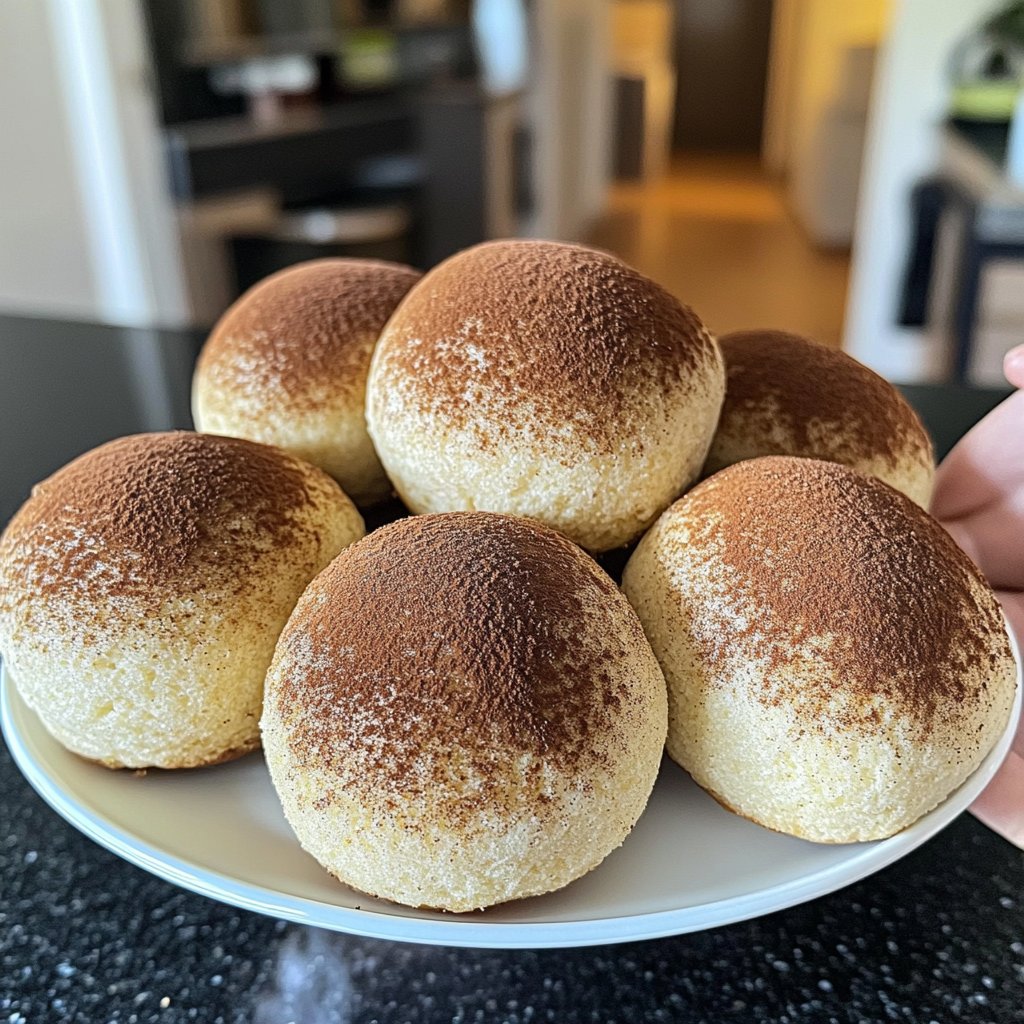 Protein Bällchen mit Zimt