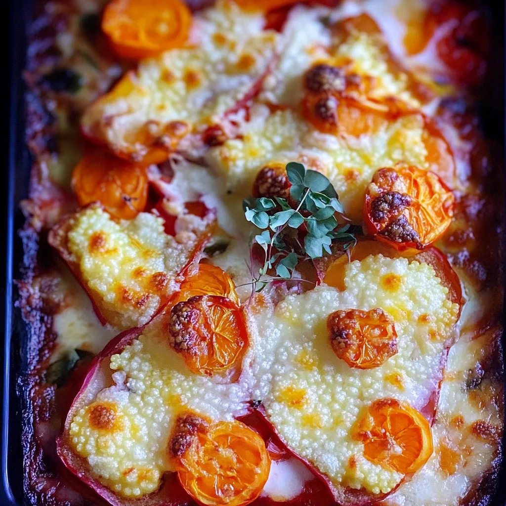 Kürbis Feta Auflauf