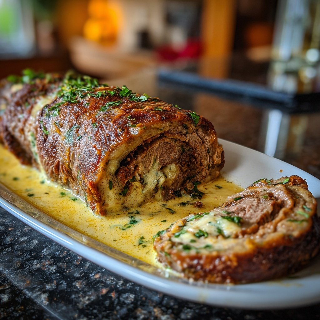 Hausmannskost Rinderrouladen mit Rahmsoße