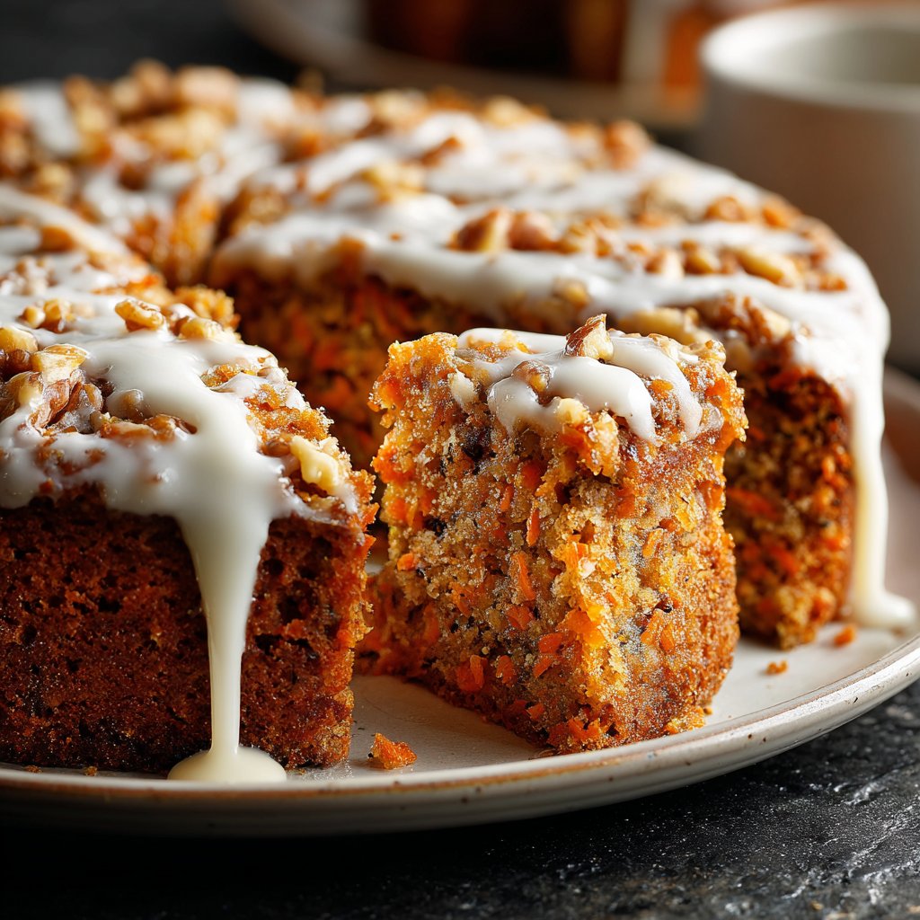 Karottenkuchen Mit Walnüssen